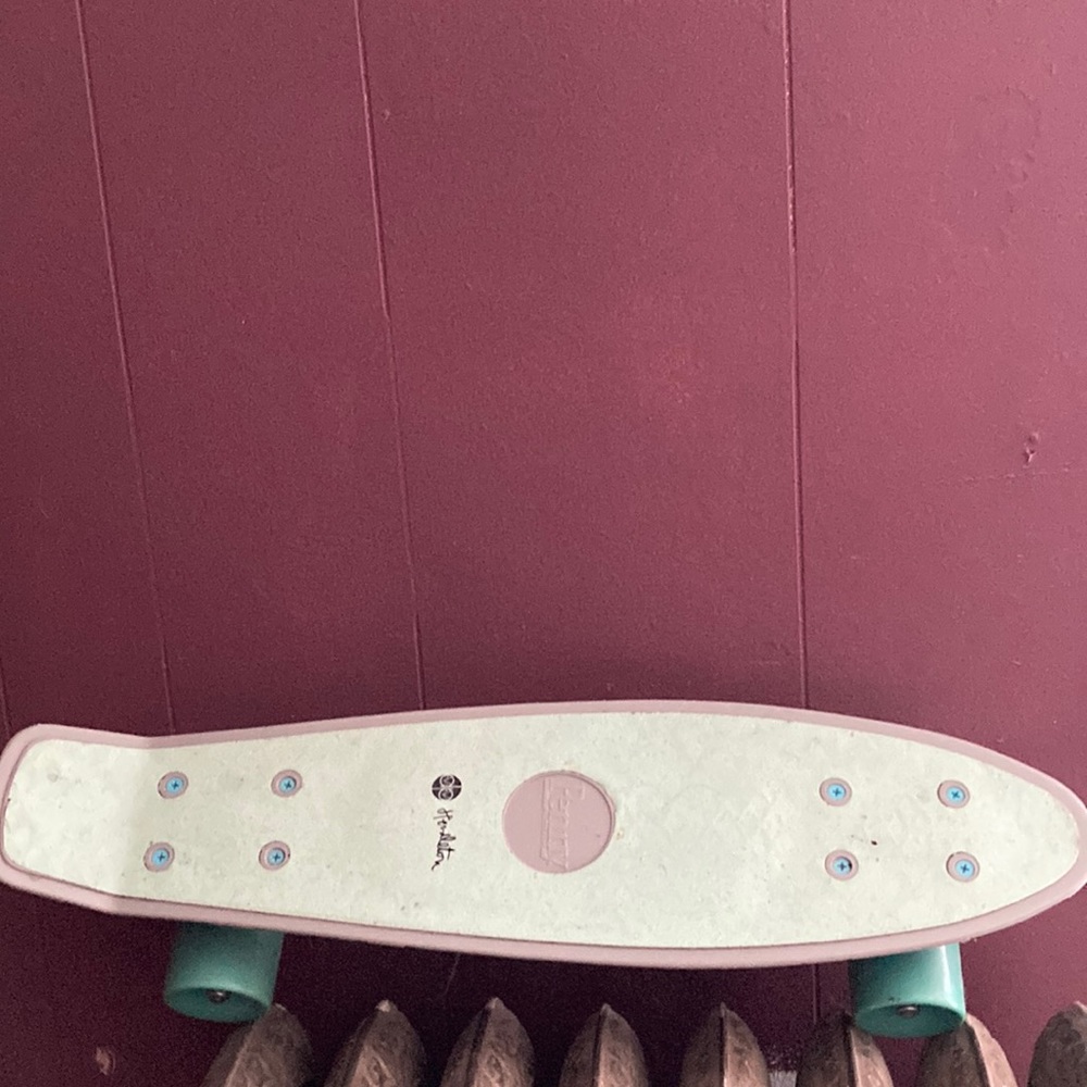 Teal penny board